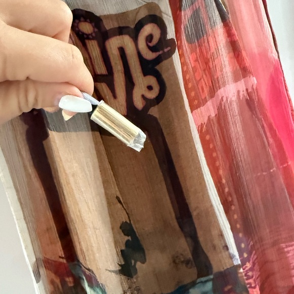 Zimmermann Wavelength Poster Print Mini Halterneck Dress Size 0 - Picture 8 of 13